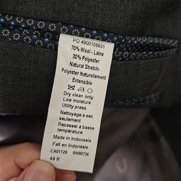 Suit Ralph Lauren Dark Gray
